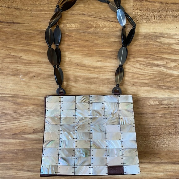 Mad Bags mother of pearl handbag purse - Picture 3 of 16